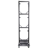 Marco de aluminio Truss Modular Rapid Stage Lighting Flat Tower Truss con base grande