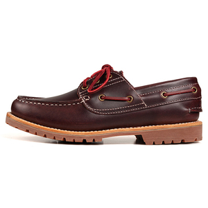 Chaussures bateau classiques polyvalentes pour hommes en cuir de vachette pleine fleur – Mocassins décontractés durables, élégance et confort en cuir de qualité supérieure - Product Image 4
