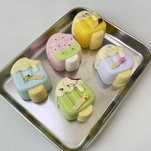 CHENXI Jouet Squishy Crème Glacée Réaliste Personnalisé Anti-stress Unisexe, Cadeau Fidget, Jouet à Presser Alimentaire de Simulation - Product Image 1