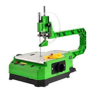 Nueva Sierra de Mesa Eléctrica Multifuncional, Sierra Pequeña para Tallar Madera en el Hogar - Product Image 1