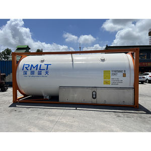 Kontainer tangki ISO LCO2 karbon dioksida cair Iso 20 kaki transportasi horisontal ISO - Product Image 1