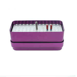 Scatola di disinfezione odontoiatrica 72 fori Endo porta file autoclavabile - Product Image 2