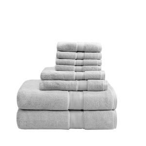 DB 8-Piece 100% Cotton Antimicrobial <b>Bath</b> <b>Towel</b> <b>Set</b> - Product Image 2