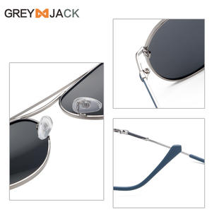Gafas de sol clásicas de aviador Grey Jack unisex, polarizadas, con protección UV400, montura completa, lentes TAC, para conducir, actividades al aire libre y ocio. - Product Image 4