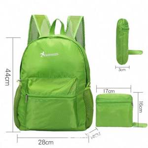 Mochila Plegable Impermeable Ligera de Poliéster Ultraligera Personalizada para Deportes al Aire Libre, Escalada, Camping y Senderismo - Product Image 2