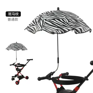 Outdoor flexibler Regenschirmhalter Schiebeschuhständer tragbarer Golfstuhl Regenschirm Baby Trolley Wanderwagen Regenschirm