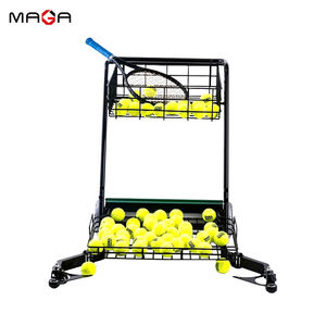 Raccoglitore Automatico di Palline da Tennis Grande Capacità 290 Palline - Carrello da Tennis Pieghevole, Portatile e Anti-Umidità - Product Image 2