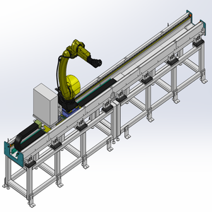 Rieles Elevados Ajustables para Robots, Equipo de Automatización de Alta Eficiencia, Potencia de 3-10kW, Voltaje de 220V/380V, Peso de 1500kg, 1 Año de Garantía - Product Image 1