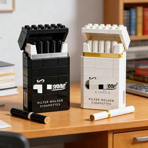 Mini Set di Blocchi da Costruzione in Plastica Personalizzabili per Adulti, Regalo da Collezione - Product Image 2