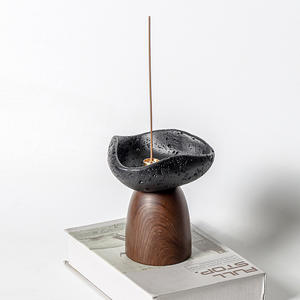 Household Wabi-Sabi Wind Line Coconut Wax Handmade Nordic Style Smokeless Non-Toxic Aromatherapy <b>Candle</b> Indoor Desktop <b>Small</b> - Product Image 4