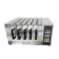 Machine à Kebab Commerciale à Agneau, Gril Barbecue, Four Électrique à Rôtissoire Rotative