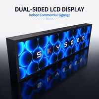 SKYSEEN Memproduksi Layar LCD Totem Sentuh Dua Sisi yang Dapat Disesuaikan untuk Signage Digital Komersial