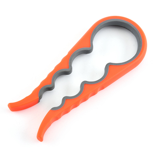 Accueil Gadgets de cuisine Ouvre-bocal 4 en 1 en plastique à prise facile Ouvre-bocal pour enfants, personnes âgées, mains faibles - Product Image 6