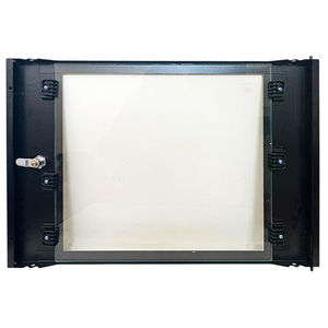 9U Rack <b>Cabinet</b> Lockable Tempered Glass Door <b>Network</b> <b>Cabinet</b> - Product Image 2