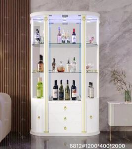 Gabinete de Vino Popular y Moderno para Sala de Estar Exhibidor de Lujo para Almacenamiento de Vino Gabinete de <span class=keywords><strong>Bar</strong></span> para el Hogar - Product Image 6