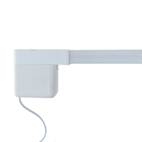 Moteur de rideau électronique numérique intelligent à commande vocale anglaise avec design tendance pour la maison, le bureau et la chambre - Facile à utiliser