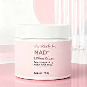 Creme Facial Vegano de Colágeno com Peptídeos NAD+ OEM/ODM, Cuidados com a Pele Anti-Envelhecimento Coreano, 5 Ceramidas Hidratantes, Clareador com Vitamina E - Product Image 1