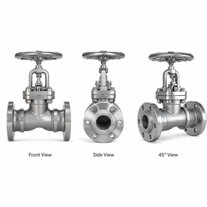 Válvula de Compuerta Industrial con Brida de Acero Inoxidable 316, Clase 150, J41W CF3M, para Control de Flujo en Tuberías - Product Image 1