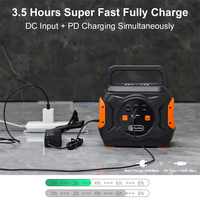 Flashfish Chargeur sans fil Power Bank 300W 600W Générateur solaire portable Systèmes d'énergie pour camping