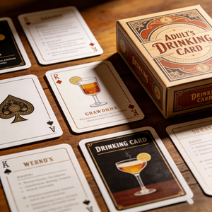 Gioco <span class=keywords><strong>da</strong></span> Tavolo per Adulti Personalizzato con Stampa a Colori, <span class=keywords><strong>Mazzo</strong></span> di <span class=keywords><strong>Carte</strong></span> per Giochi Alcolici con Dadi - Product Image 3