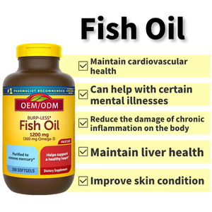Thực phẩm bổ sung dầu cá <span class=keywords><strong>Omega</strong></span> 3 OEM, Dầu cá bổ sung dạng ester ethyl hỗ trợ sức khỏe tim mạch, não bộ và mắt - Product Image 2