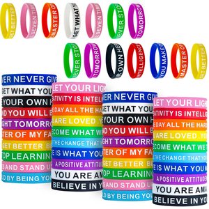Customized Logo Silicone Wrist Strap with Luminous Printing for Group Activities and Team Sports Promotional Party Supply