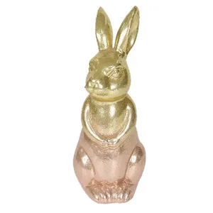 Decorazione in polistirolo di vetro di coniglio di pasqua ornamenti regalo di coniglio figure di coniglietti di pasqua
