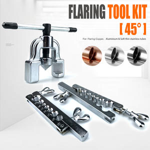 Élargisseur de tuyaux à 45 degrés en deux parties pour l'évasement des tuyaux en cuivre, aluminium, tubes en acier inoxydable souple, métrique/imperial, qualité bricolage CT-195 - Product Image 2