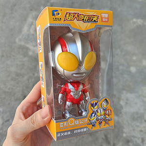 Ultra transformación héroe Gacha Man Q versión Cake Topper figura de acción gigante juguete de jardín de infantes para niños compartir cumpleaños plástico - Product Image 6