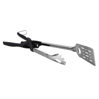 Pince de Barbecue multifonctionnelle à LED, outils connectés, nettoyage facile, mécanique esthétique, cuisine de Camping, avec lampe de poche LED, pièces