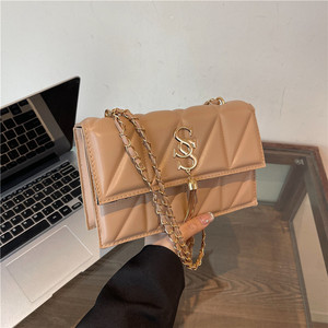 Bolsos de <span class=keywords><strong>Mujer</strong></span> al por Mayor Directo de Fábrica con <span class=keywords><strong>Cadena</strong></span>, Bolsos de <span class=keywords><strong>Mujer</strong></span> Sólidos de Diseño, <span class=keywords><strong>Bolso</strong></span> Tote Cruzado de un Solo Hombro para <span class=keywords><strong>Mujer</strong></span> - Product Image 4