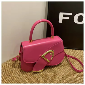 Bolsos de Mujer Estilo Coreano 2024, Bolsos de Mano de PU con Solapa, Bolsos de Hombro y Cruzados Cuadrados de Lujo para Mujer - Product Image 1