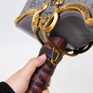 Jeu God <span class=keywords><strong>of</strong></span> War: Ragnarok Thor <span class=keywords><strong>Hammer</strong></span> Modèle tout métal Ornements 50cm 5.4kg Base incluse - Product Image 4