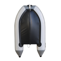 Bote Inflable de Goma Personalizado de Gran Tamaño, 430 cm, con Piso de Aluminio, Bote Inflable de Pesca de Lujo