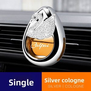 SWAN Purificateur d'air de voiture moderne et mignon pour femme, avec capteur de vibration, évaporation naturelle, aromathérapie aux huiles essentielles - Product Image 6