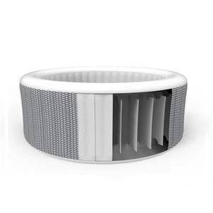 Jilong Avenli 17286EUV12 Montreal Bañera de hidromasaje inflable 4-6 personas con 140 agujeros de chorro de burbujas Tamaño 160*70cm - Product Image 3