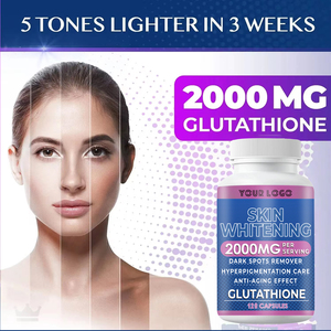 קפסולות גלוטתיון להלבנת עור, 120 כדורים, תוסף תזונה להבהרת העור, מחיר סיטונאי עם לוגו בהתאמה אישית - Product Image 4