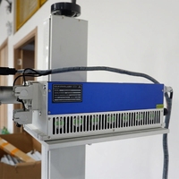 Marqueur laser UV de bureau HS LASER 3W 5W, machine de marquage et de gravure laser refroidie par air pour plastique, verre, composants électroniques