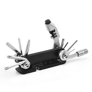 Kit de herramientas de reparación de bicicletas portátil multifuncional de mantenimiento de herramientas de emergencia para exteriores 14 en 1 - Product Image 5