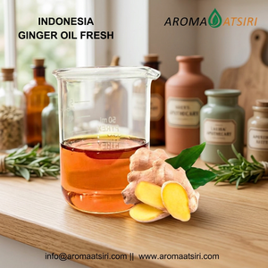 Aroma Atsiri Indonesia, Aceite Esencial de Jengibre Indonesio Fresco, Aceite Especiado Natural Premium, Aroma Cálido y Picante para Alimentos y Bebidas - Product Image 3