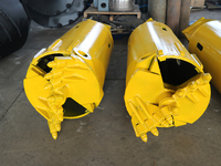 Godet de forage universel Soilmec à grand diamètre pour fondations de pieux |   Twin Bottom Premium Kelly