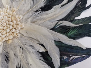 Commercio all'ingrosso moderno specchio interno nordico Boho africano muro di arte piuma Juju cappello decorazione della <span class=keywords><strong>parete</strong></span> per la decorazione della casa di natale <span class=keywords><strong>soggiorno</strong></span> - Product Image 4