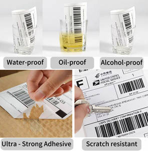 Chất lượng cao cấp thực phẩm nhiệt gửi thư địa chỉ giấy nhãn cuộn 4x6 dính Sticker giấy - Product Image 6