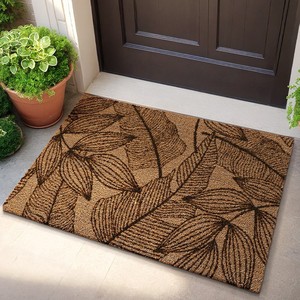 Tapete de Entrada Ecológico, Impermeable, de Fibra de Coco, con Base de Fibra de Coco, para Exteriores, para Recibidor - Product Image 1