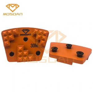 Herramientas de Diamante Sase Screws, Zapata de Pulido de Diamante con Forma de Pirámide Triple Trapezoidal para Preparación de Pisos de Concreto - Product Image 2