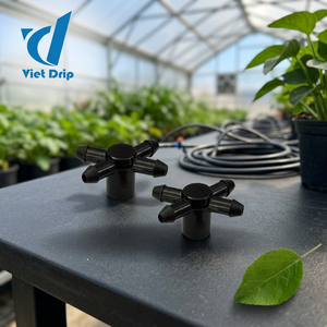Conector en Y de Plástico Virgen Viet Drip de 2 Vías con Conexión para Manguera, para Riego Agrícola, Tubería de LDPE, Ecológico - Product Image 3