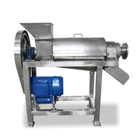Presse à Jus Commerciale Motorisée en Inox 304 pour Pommes, Grenades et Autres Fruits, Capacité de 0,5 à 2 T/H pour Usines de Traitement des Fruits