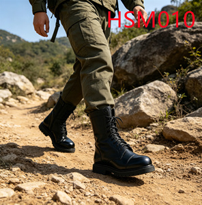 รองเท้าบูทเดินป่า YYR ทนทานต่อความชื้น พื้นรองเท้า <span class=keywords><strong>Goodyear</strong></span> สำหรับเดินทาง ตรวจสอบพื้นผิวหิน รองเท้าเดินป่าที่มีความคล่องตัวสูงสุด รุ่น HSM006 - Product Image 3