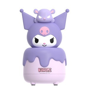 Authentique haut-parleur Bluetooth lumineux Sanrio Emotional Companion, peluche douce, veilleuse et musique, cadeau idéal pour les enfants et les fans - Product Image 1