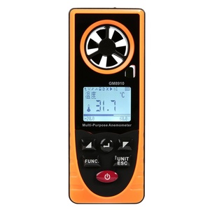 풍속 측정 테스터용 <span class=keywords><strong>GM8910</strong></span> 하이 퀄리티 LCD 파라미터 디지털 풍속계 - Product Image 1